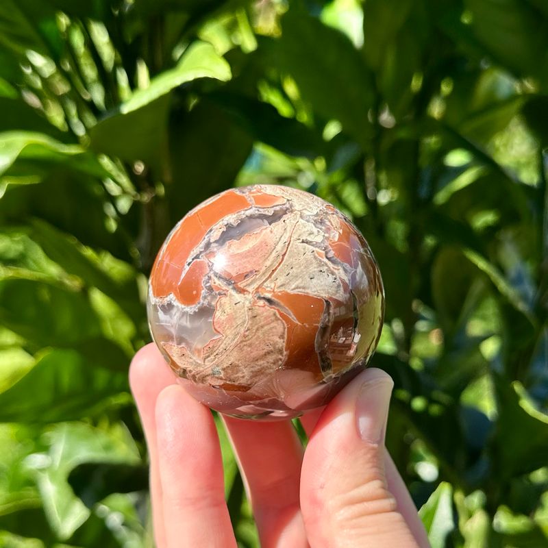Football Agate Sphere