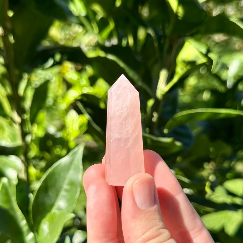 Rose Quartz Mini Point
