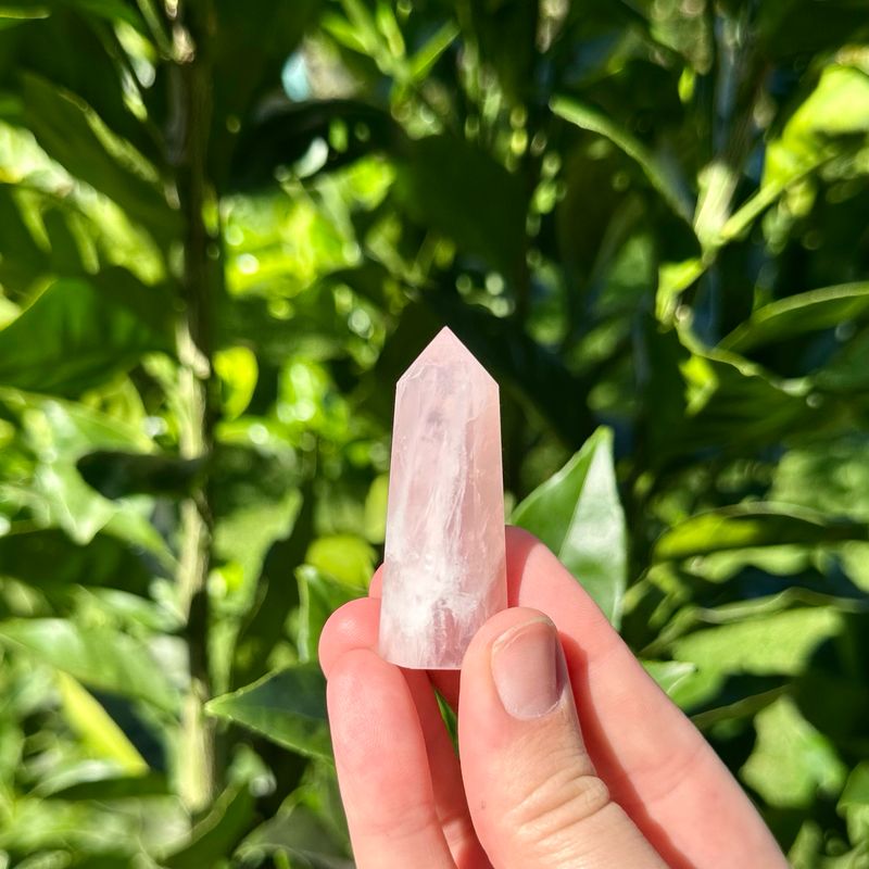 Rose Quartz Mini Point