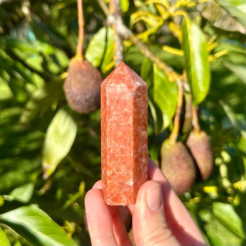 Orchid Calcite Point