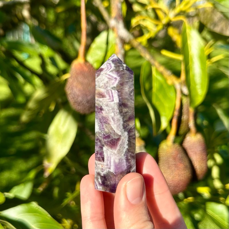 Chevron Amethyst Point