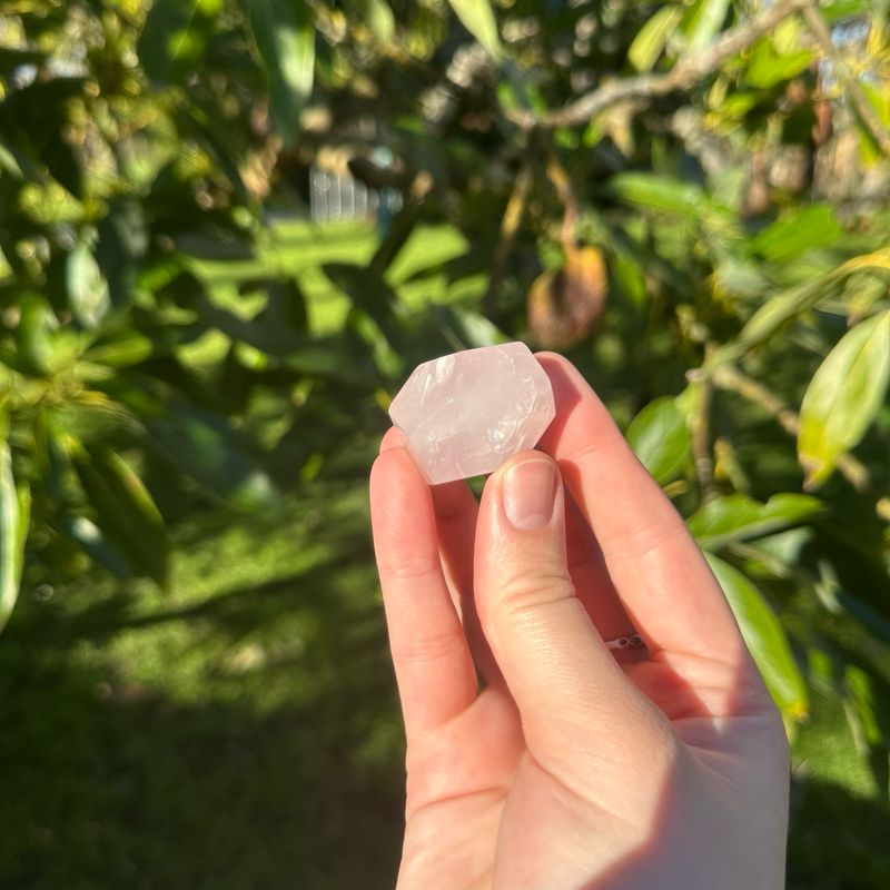 Rose Quartz Dodecahedron