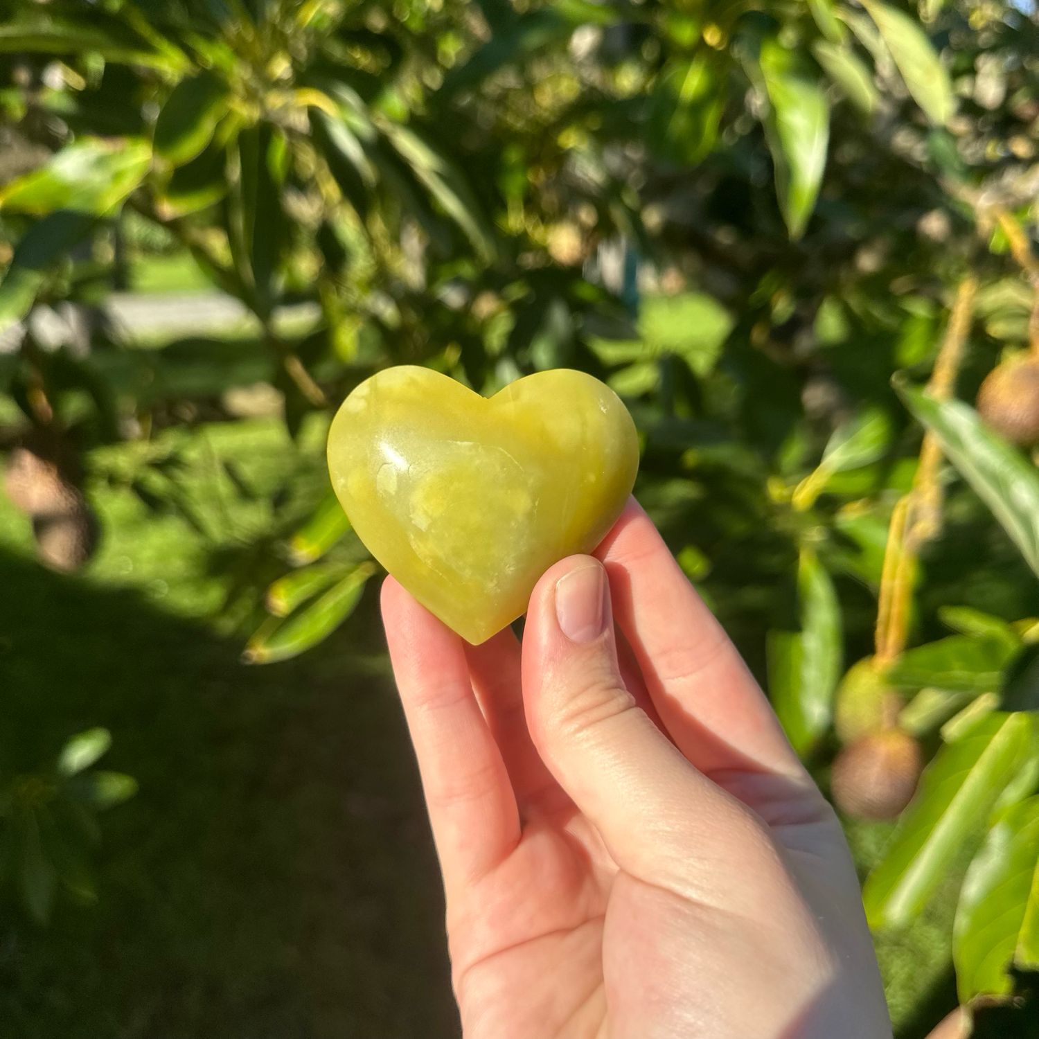 Lemon Jade Heart