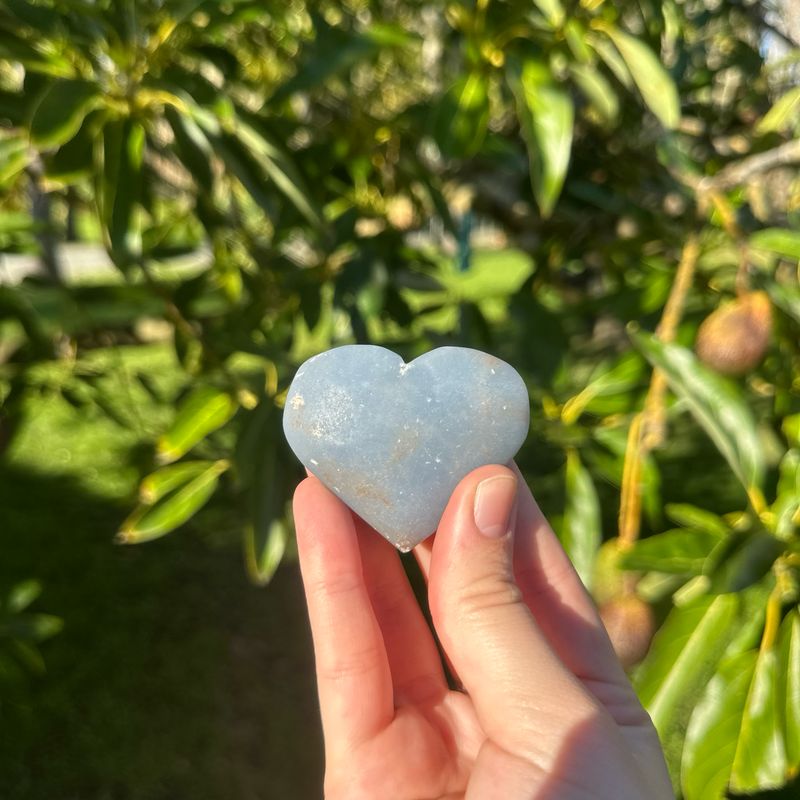 Angelite Heart
