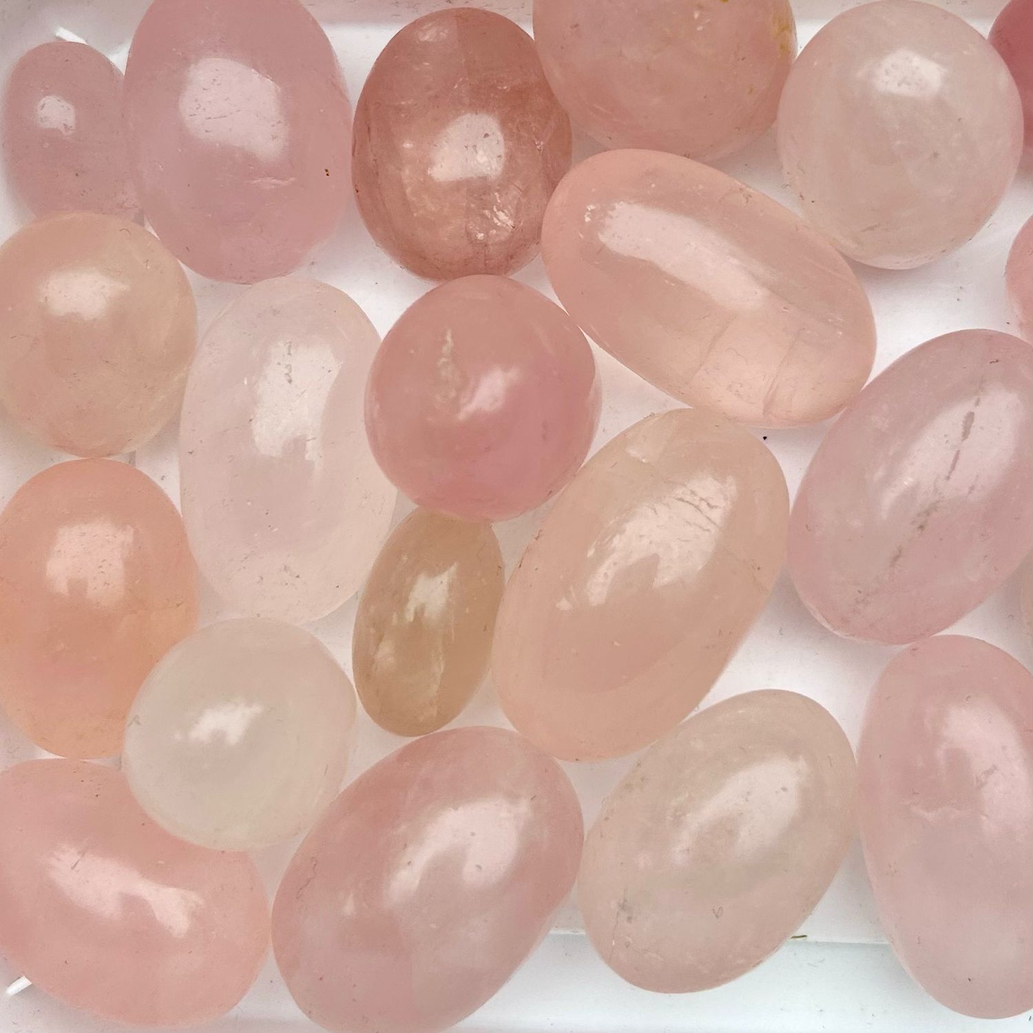 Rose Quartz Tumbles