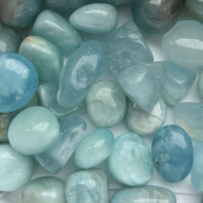 Aquamarine Tumbles