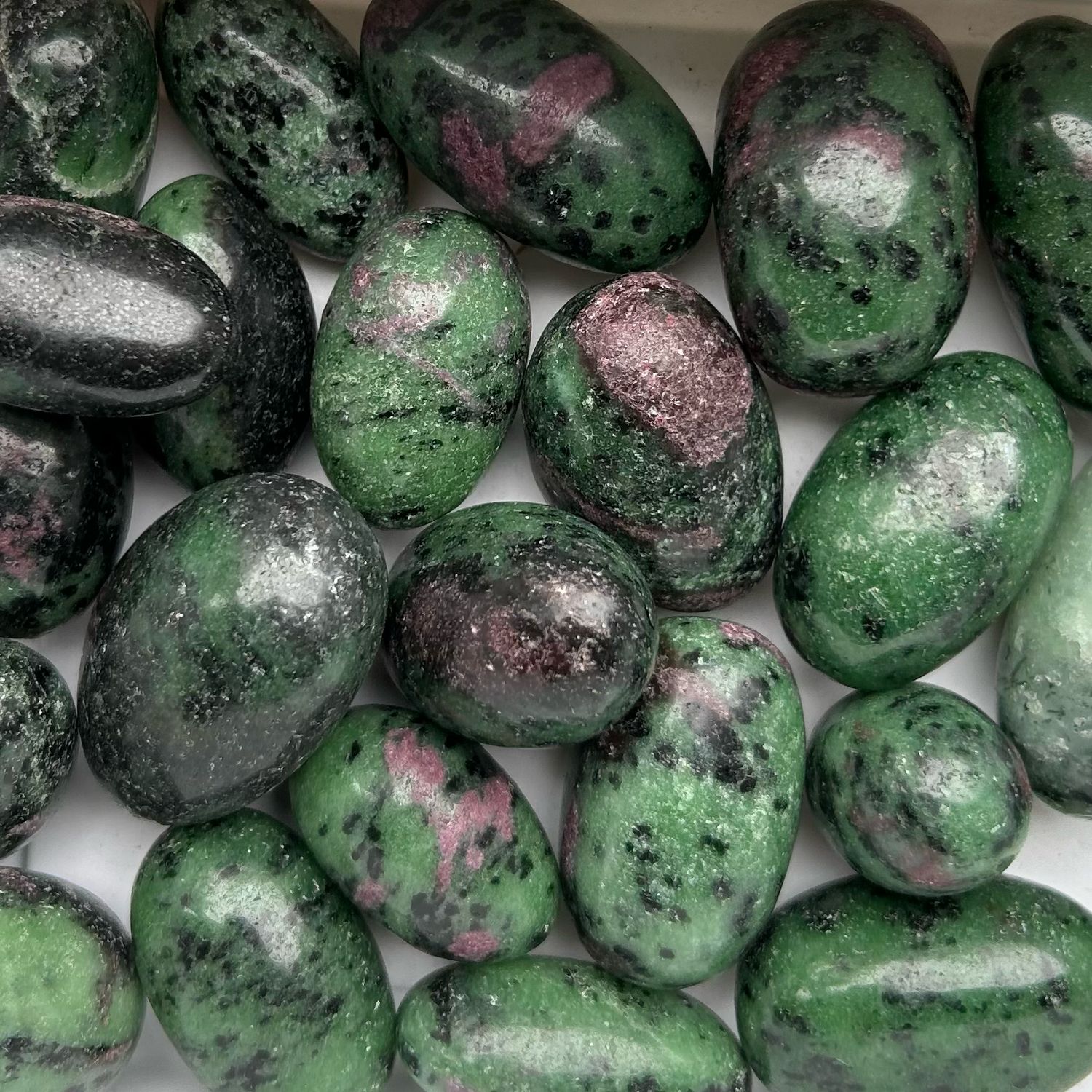 Ruby Zoisite Tumbles