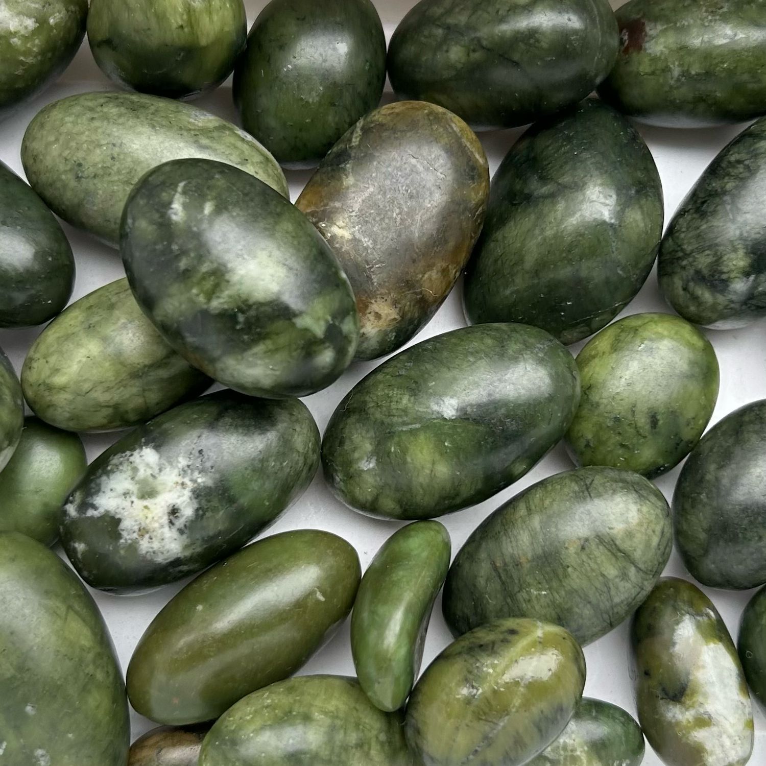 Nephrite Jade Tumbles