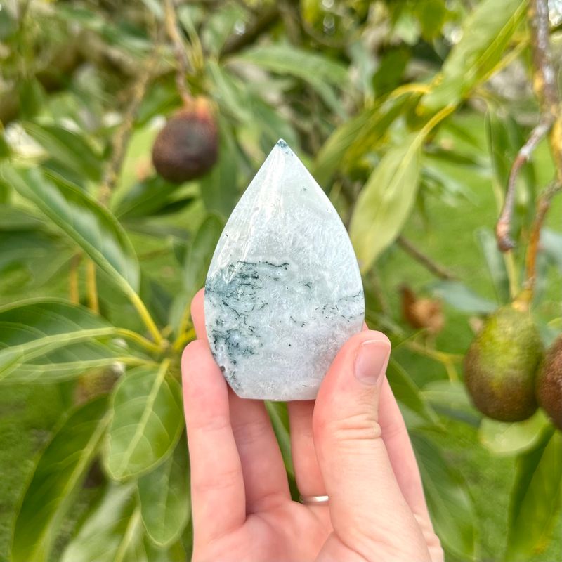 Moss Agate Flame