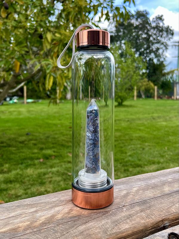 Blue Kyanite Water Bottle