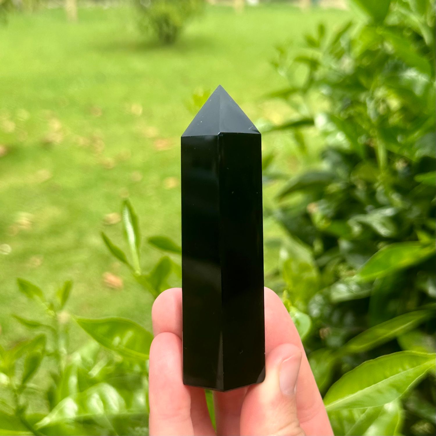 Black Obsidian Point