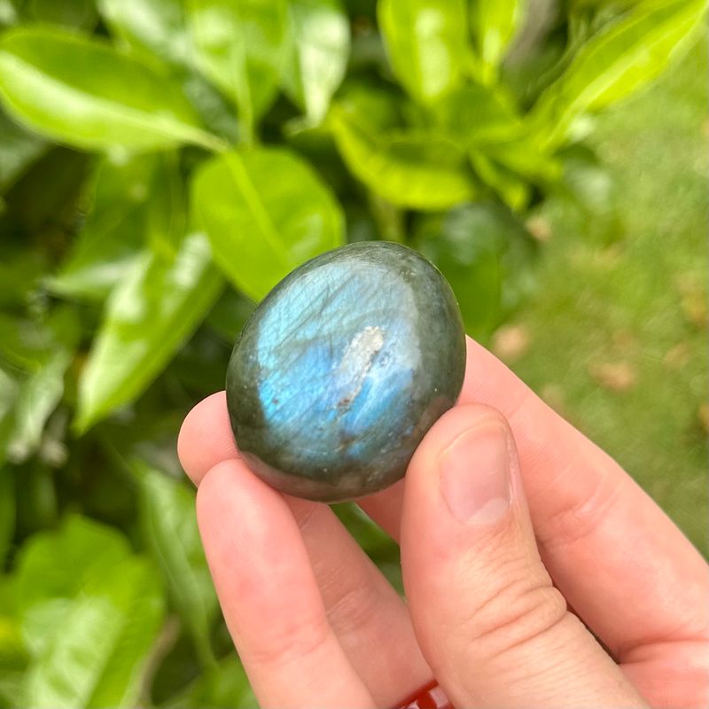 Labradorite Palm Stone