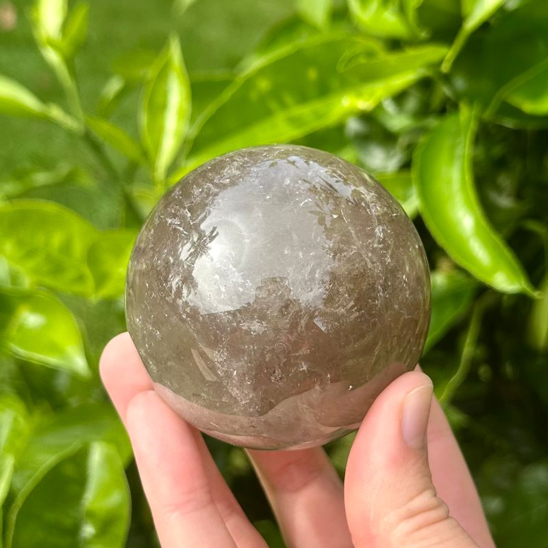 Smoky Quartz Sphere