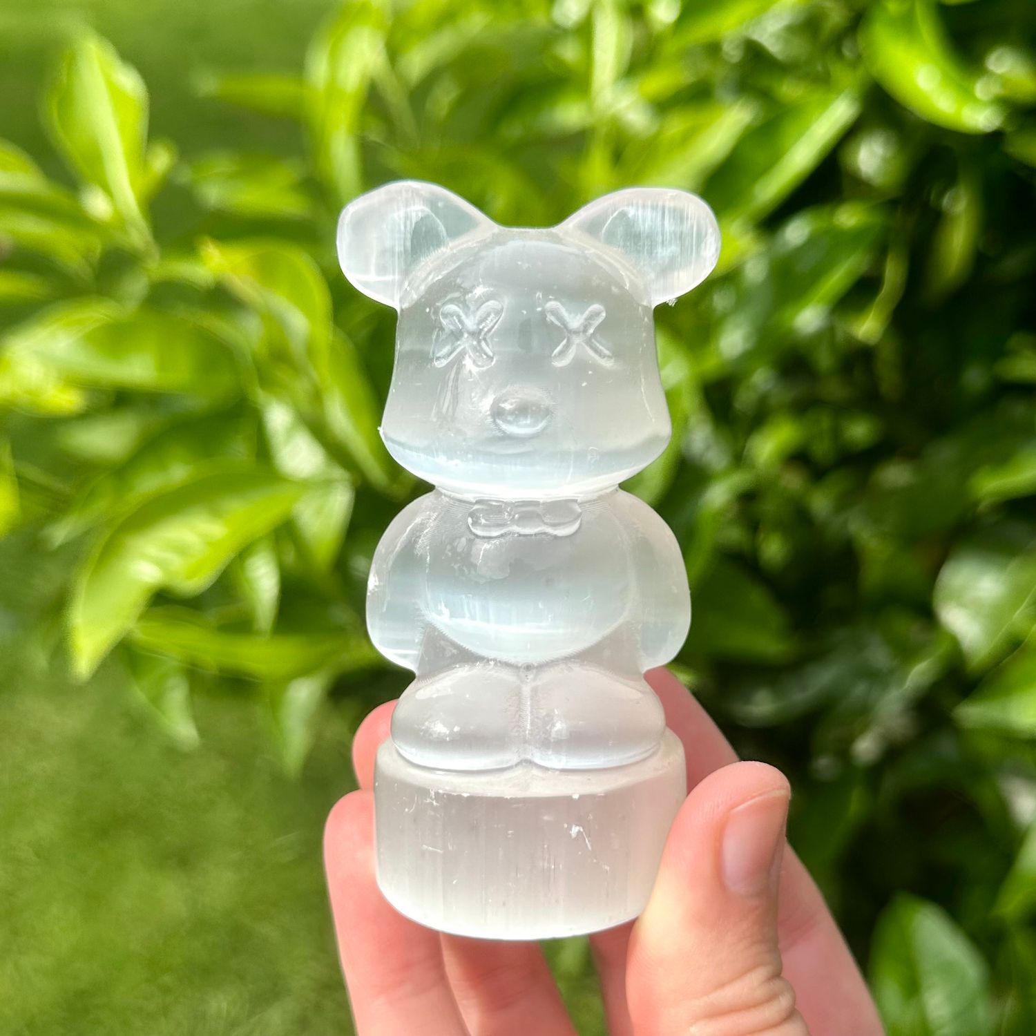 Selenite Brick Bear