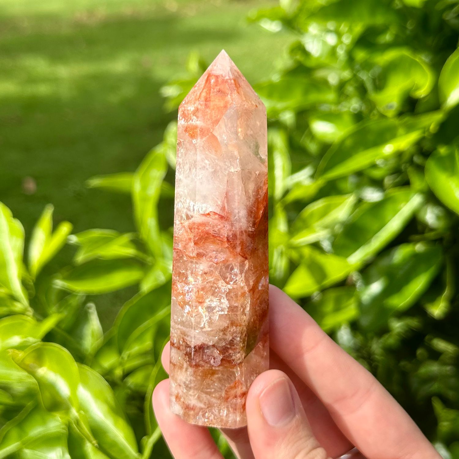 Fire Quartz Point