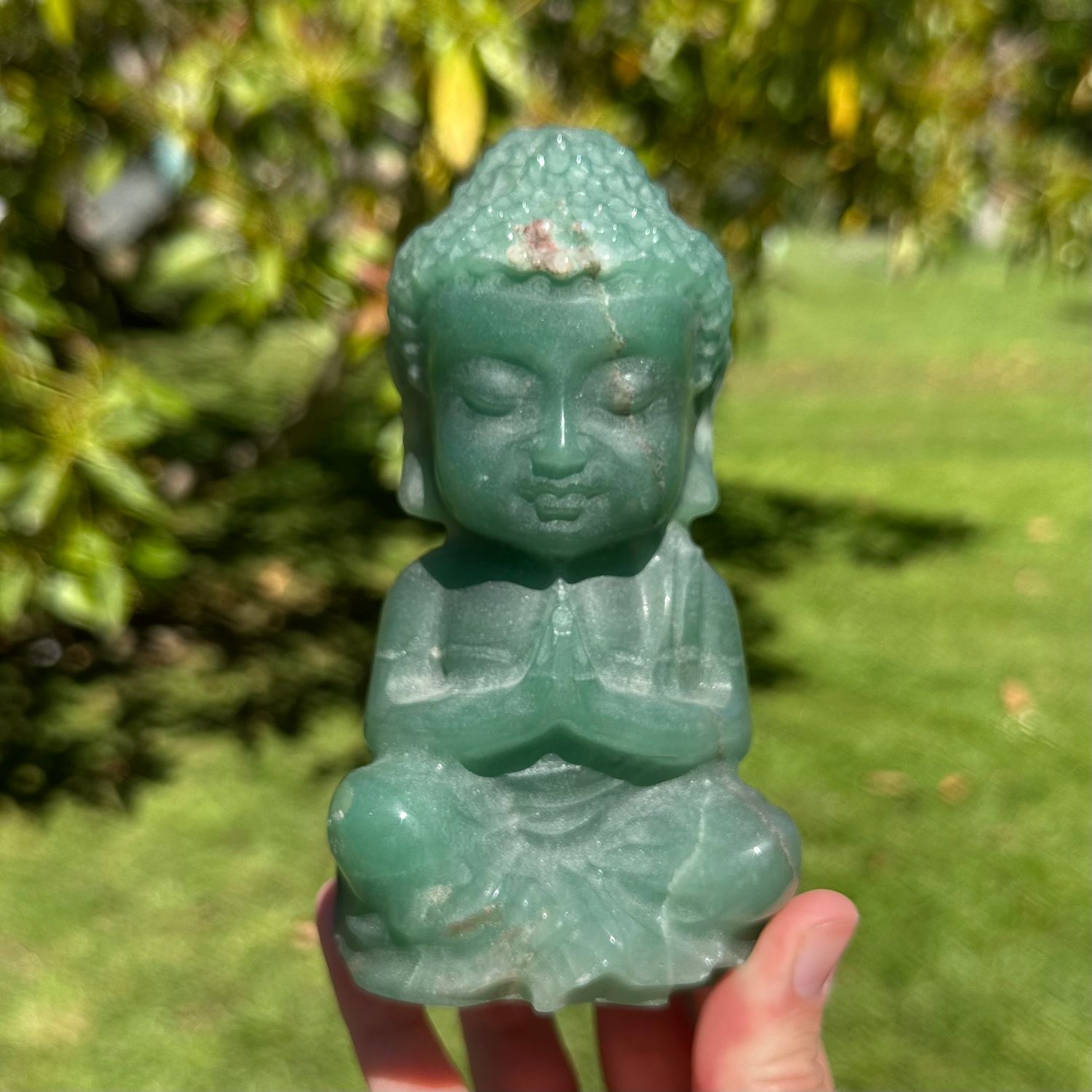 Green Aventurine Buddha