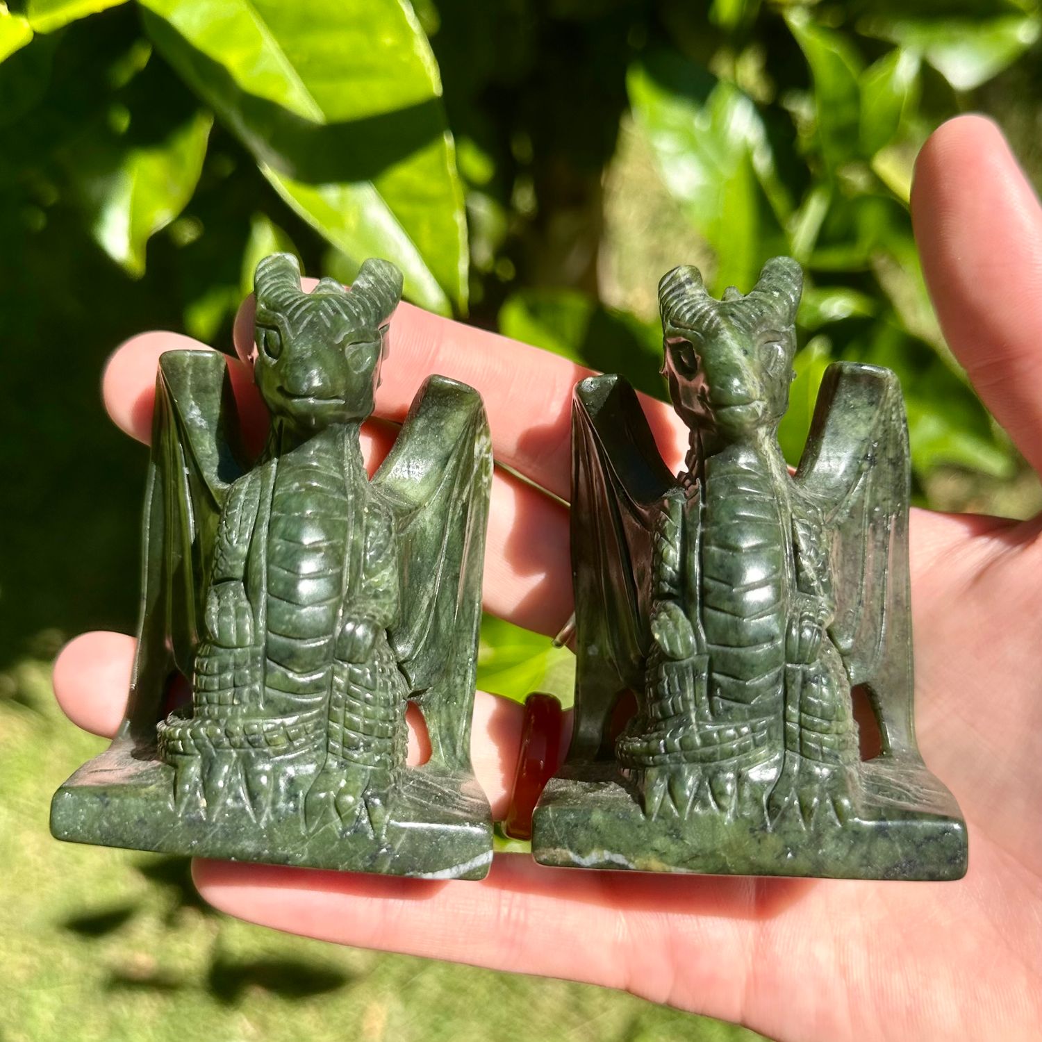 Green Jade Dragons