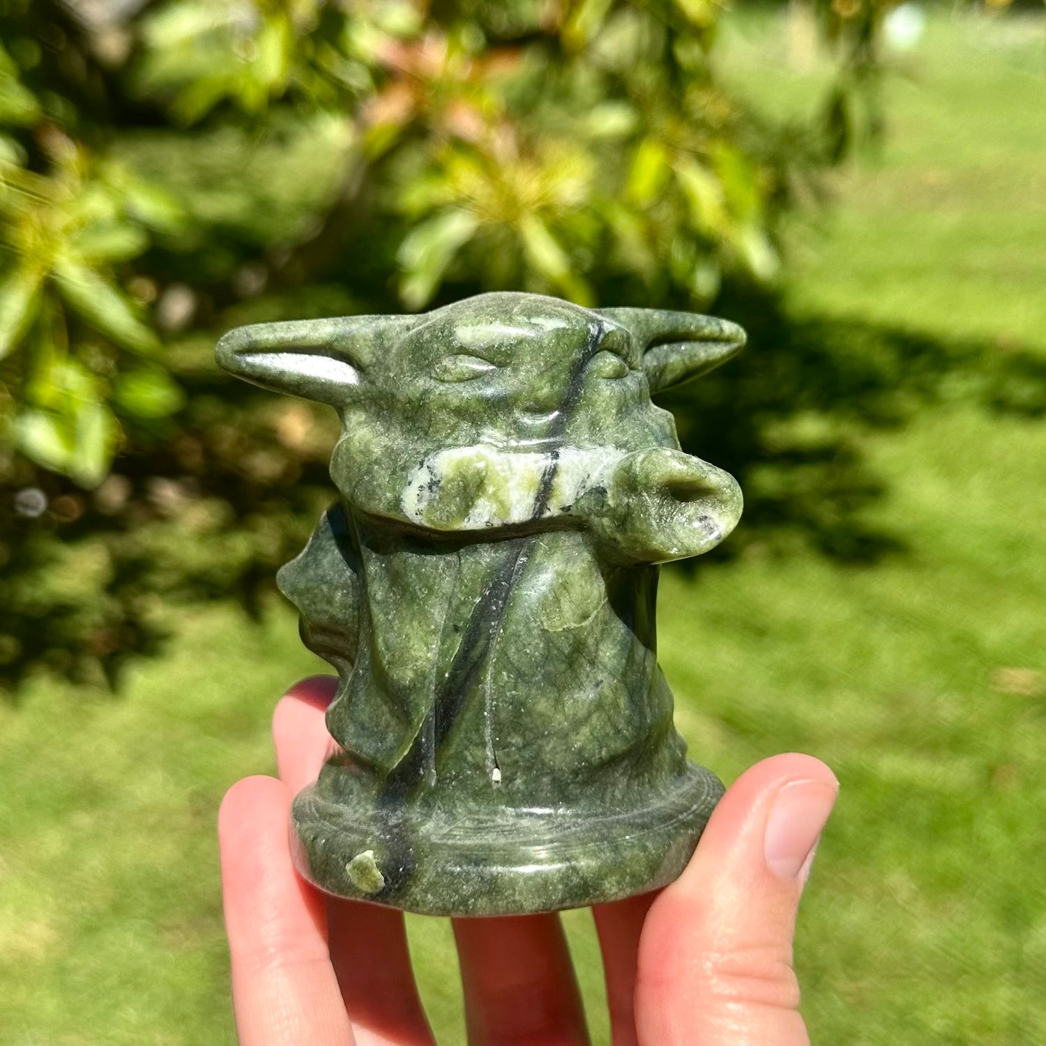 Green Jade Baby Yoda