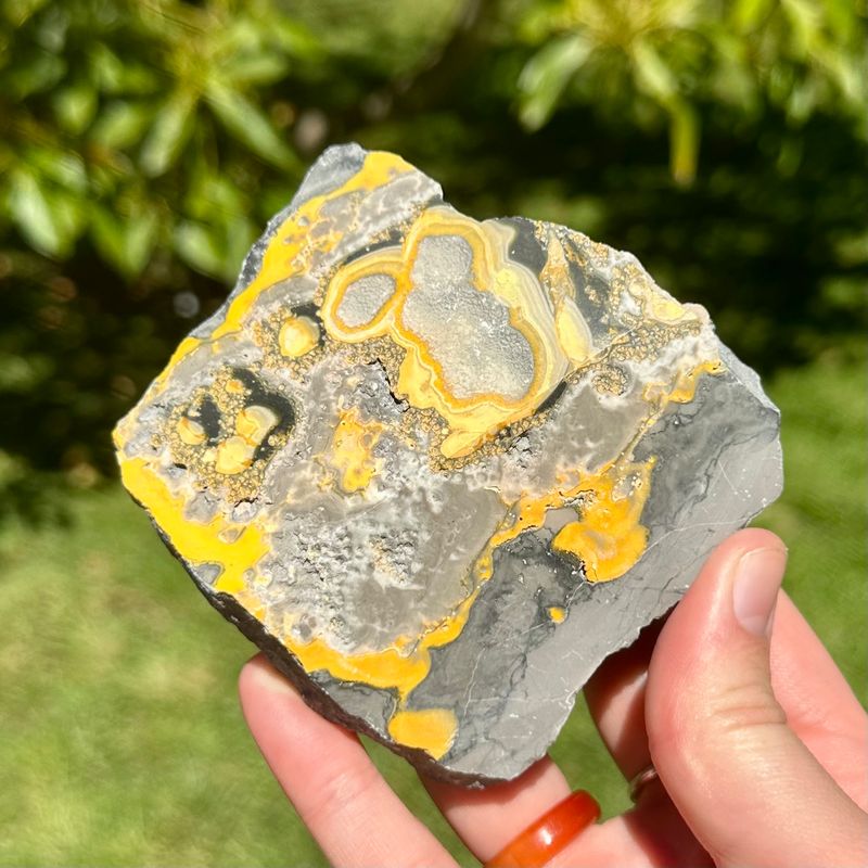 Bumble Bee Jasper Chunk