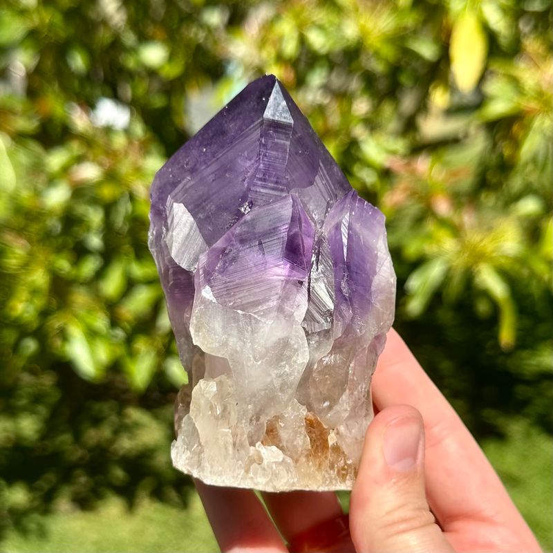 Amethyst Raw Cluster Point