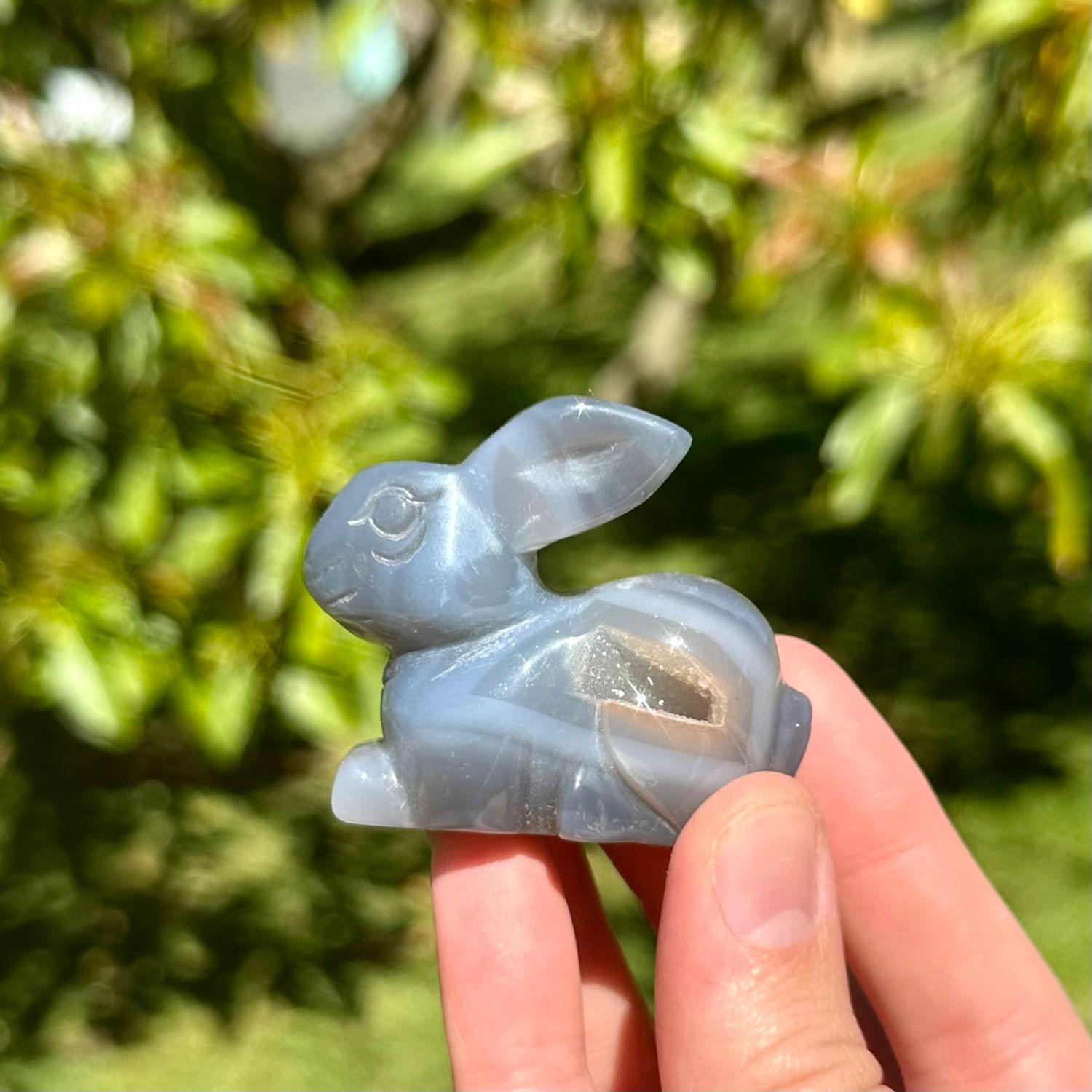 Druzy Agate Bunny