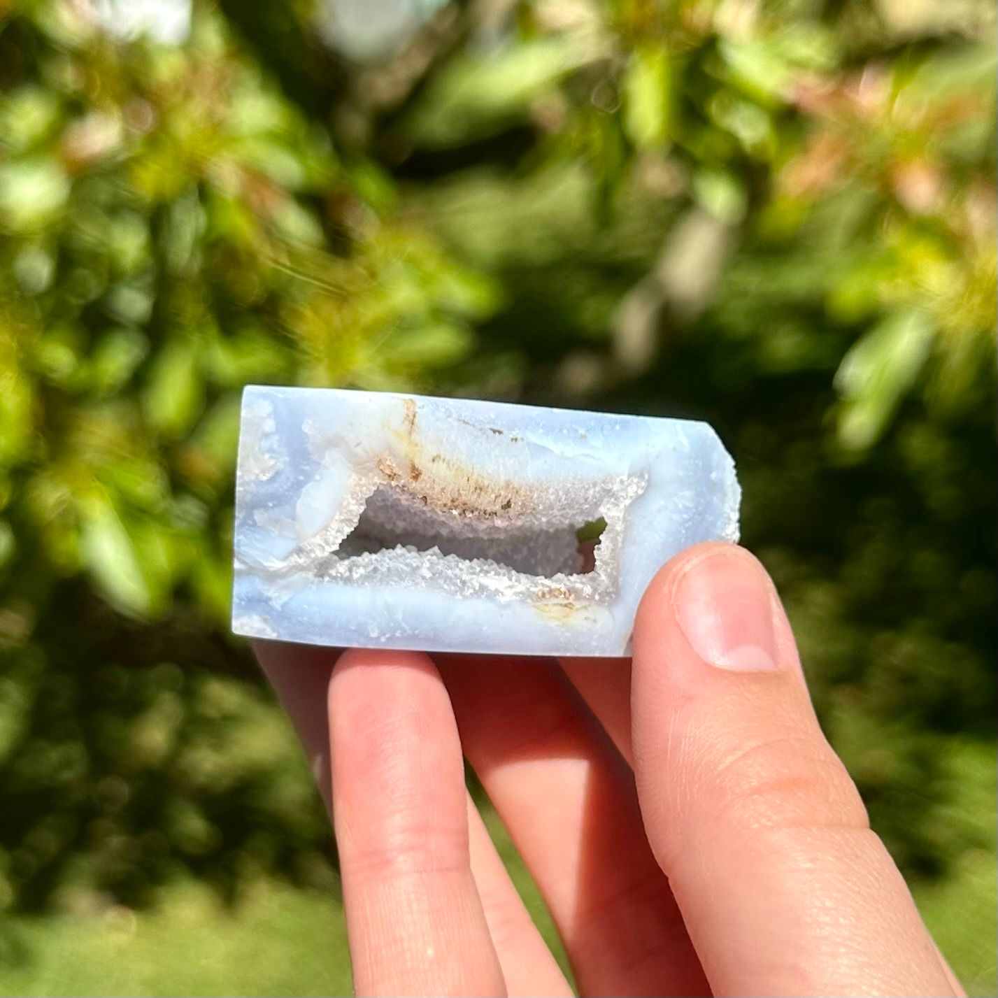 Blue Lace Agate Chunk