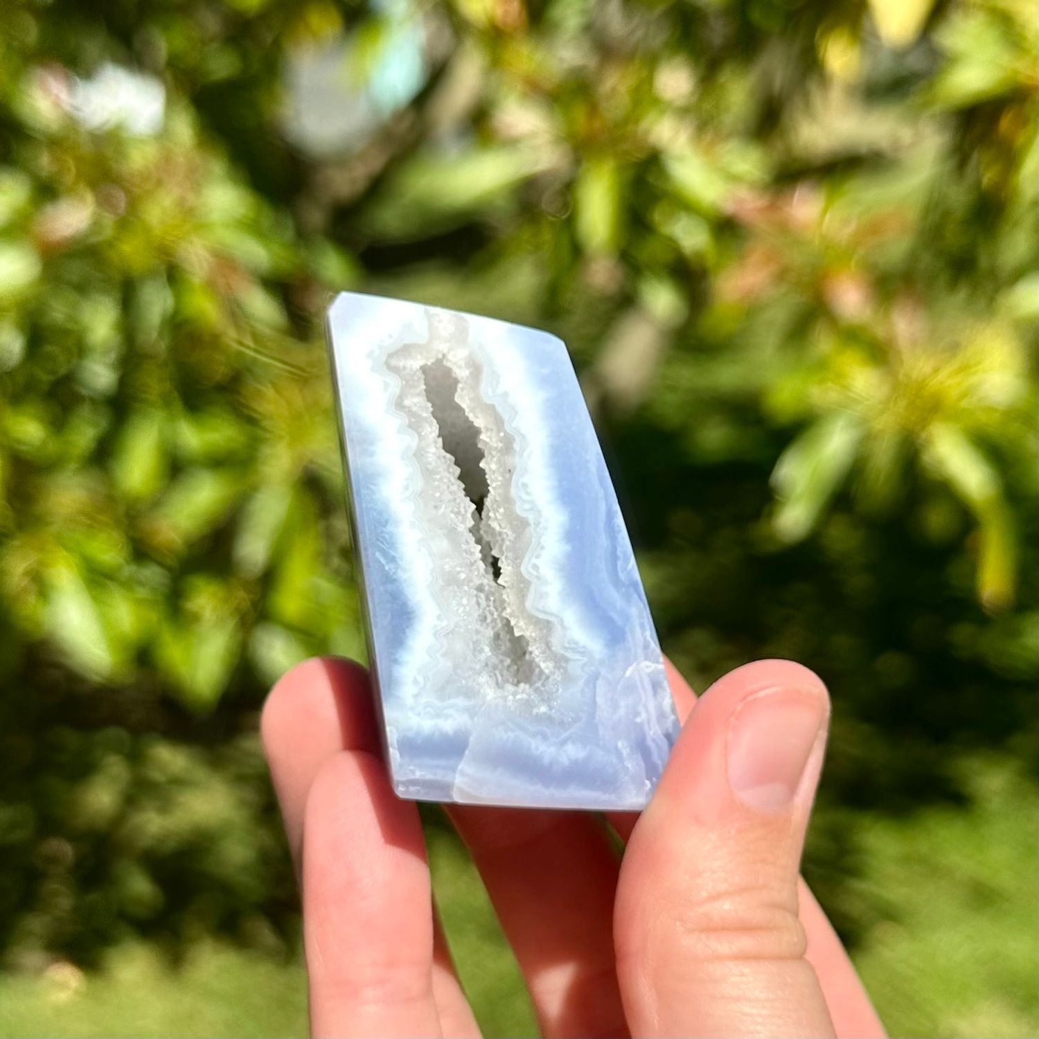 Blue Lace Agate Chunk