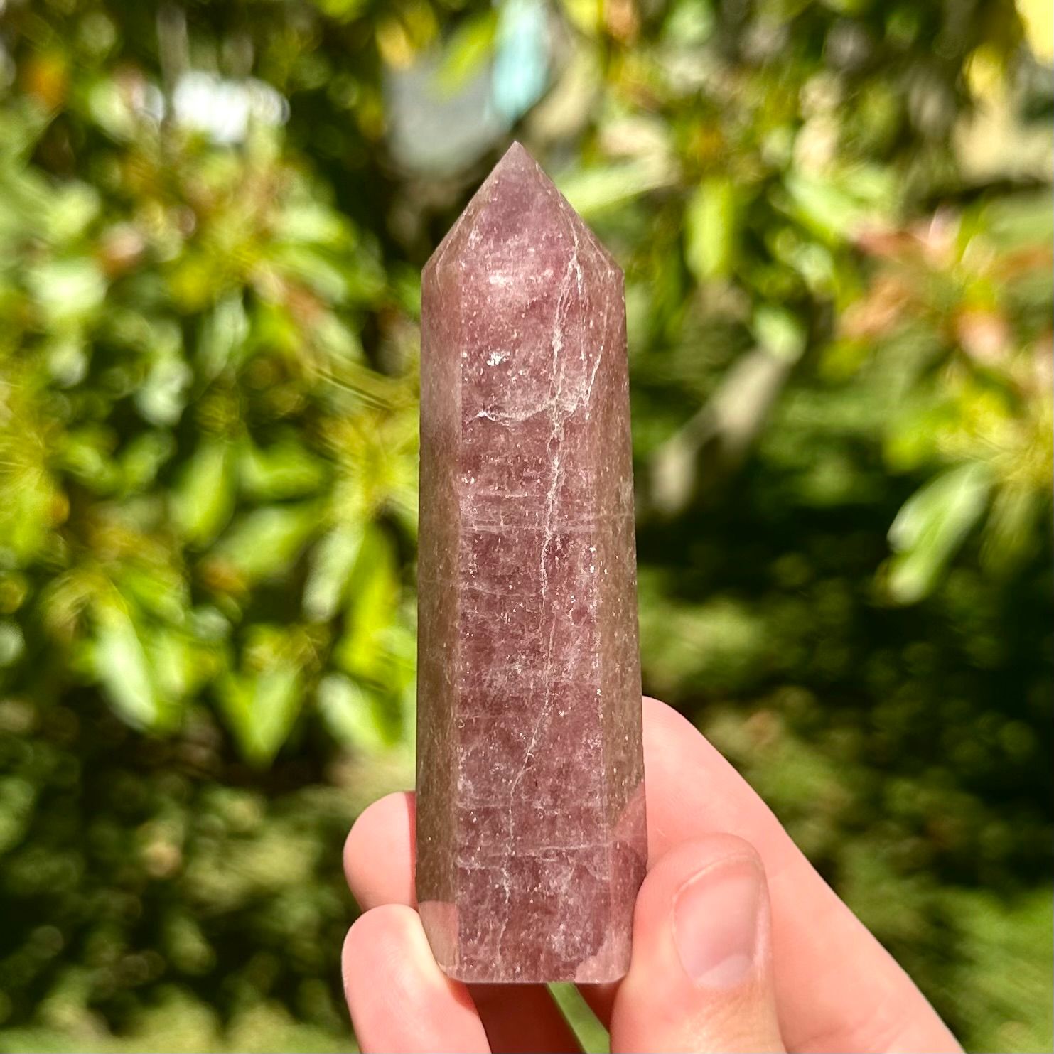 Strawberry Quartz Point