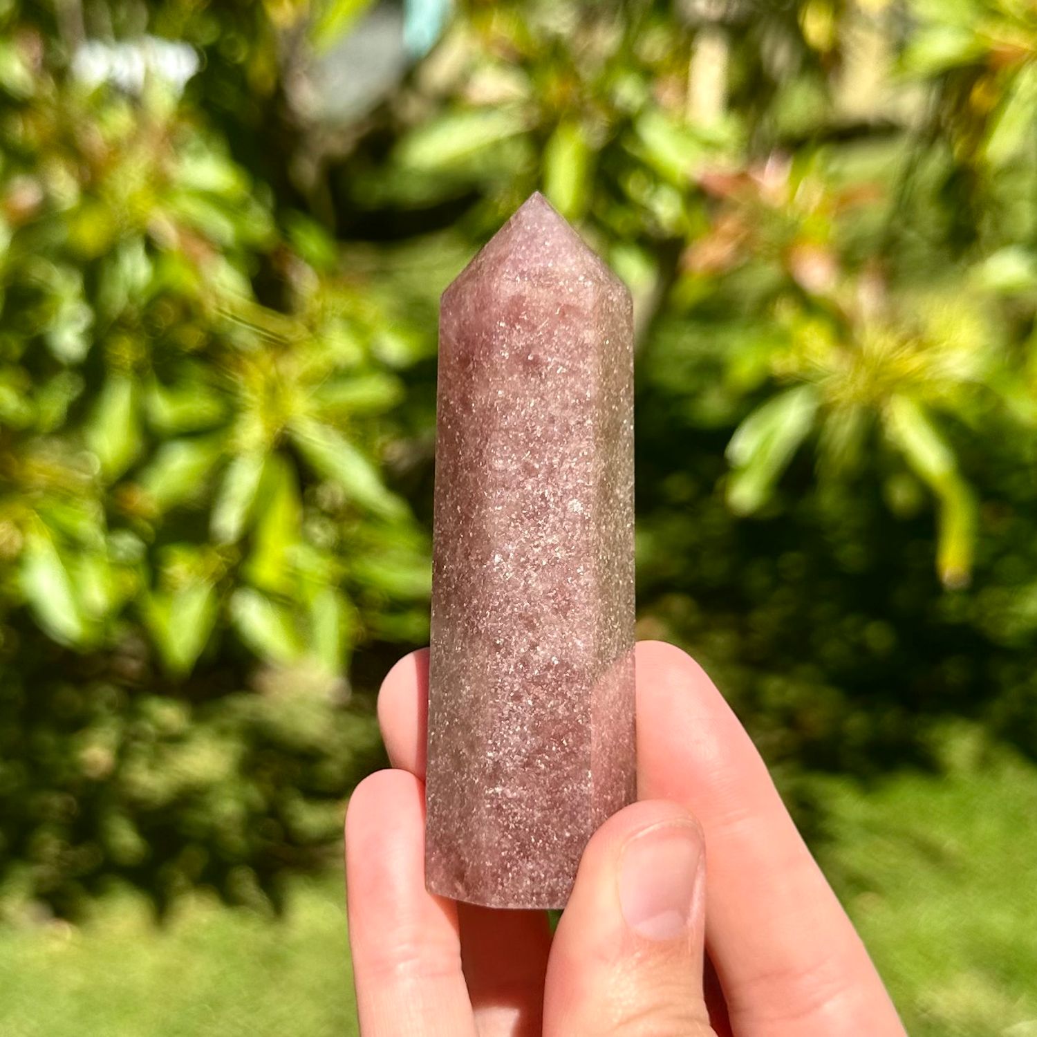 Strawberry Quartz Point