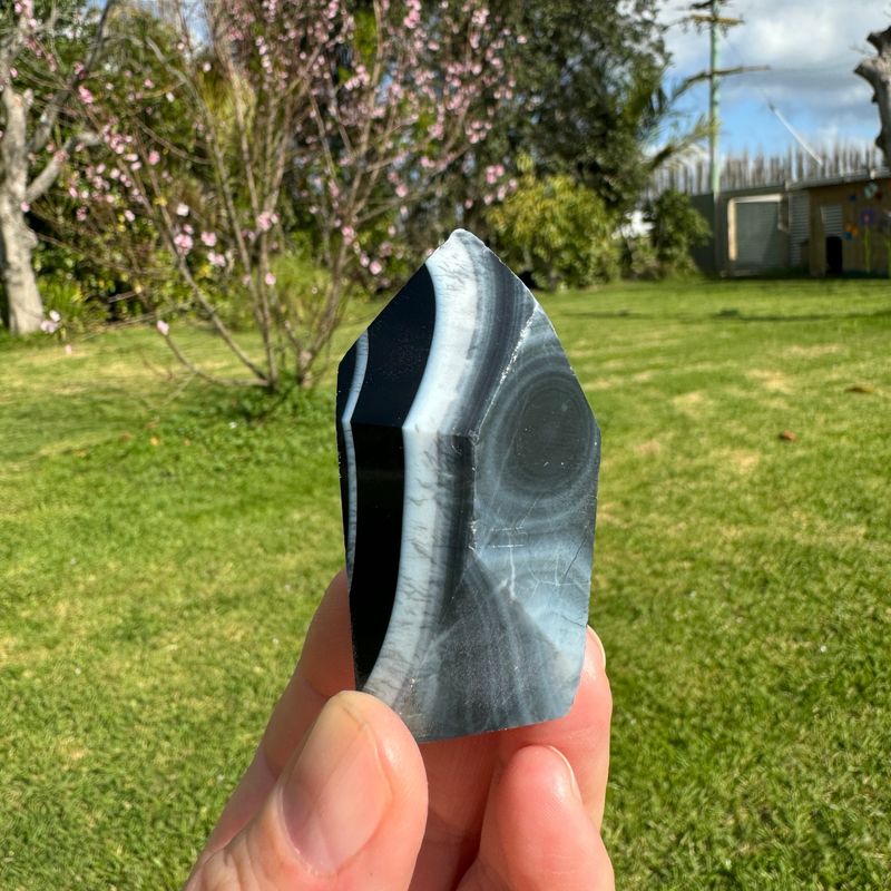 Black Agate Freeform