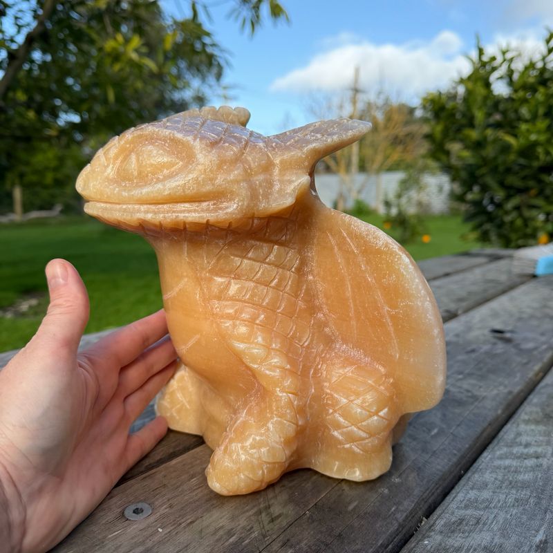 8.7KG Orange Calcite Toothless 🧡 8.7KG Orange Calcite Toothless 🧡