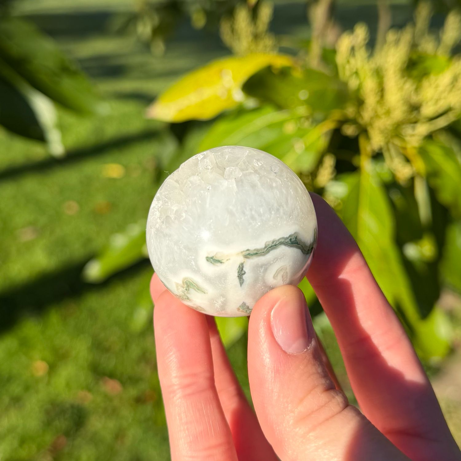 Moss Agate Sphere
