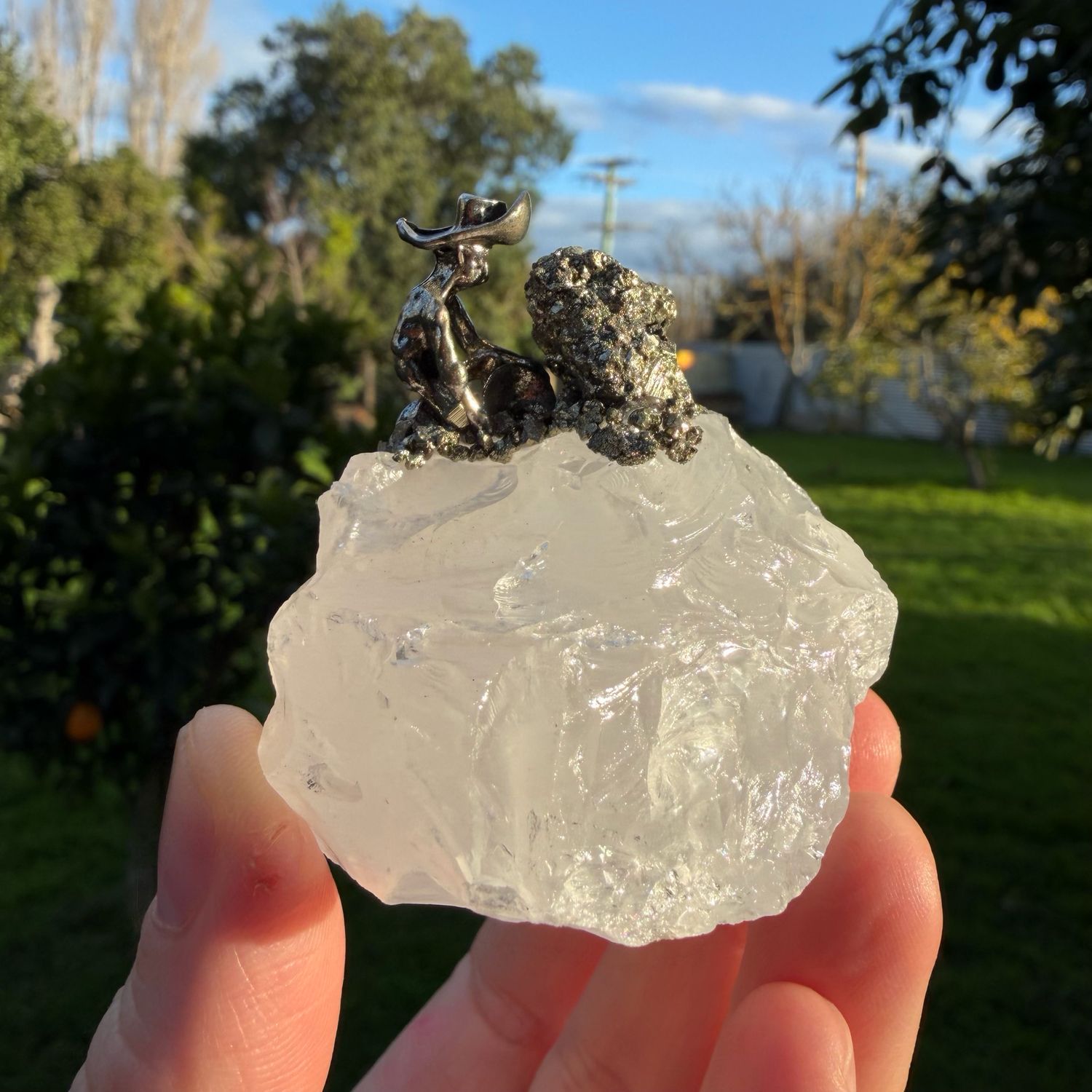 Clear Quartz Miner