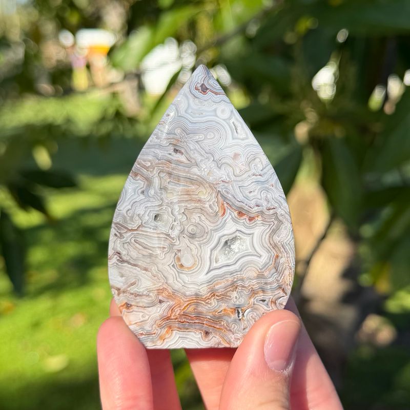 Mexican Crazy Lace Agate Flame