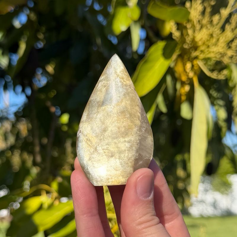 Golden Mica Flame