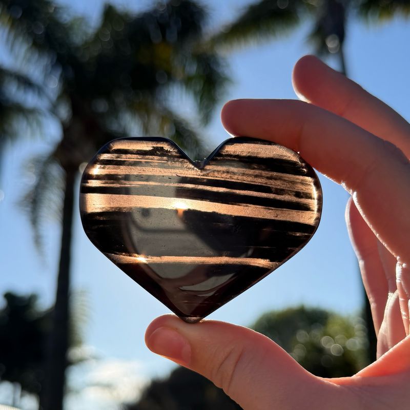 Ice Obsidian Heart