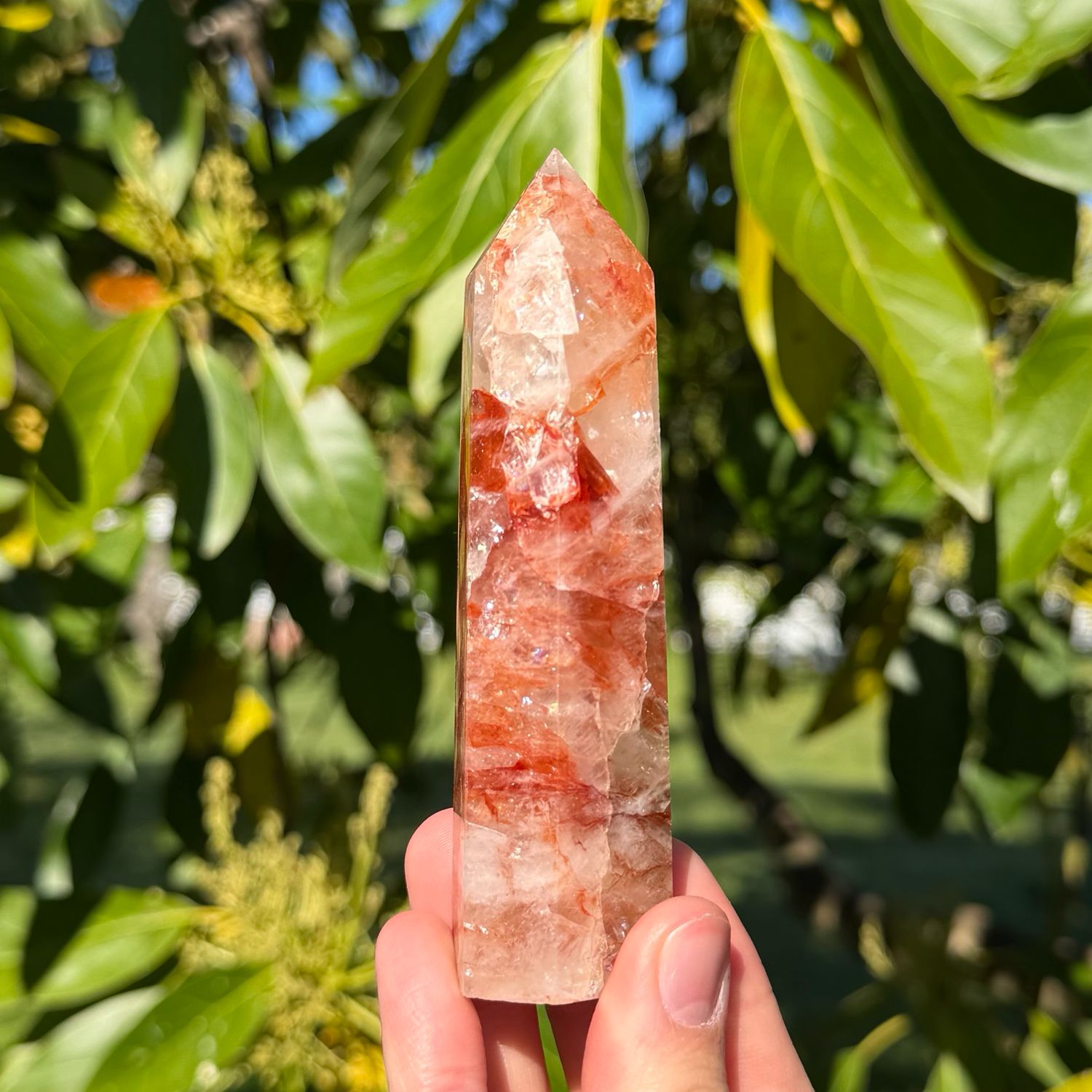 Fire Quartz Point