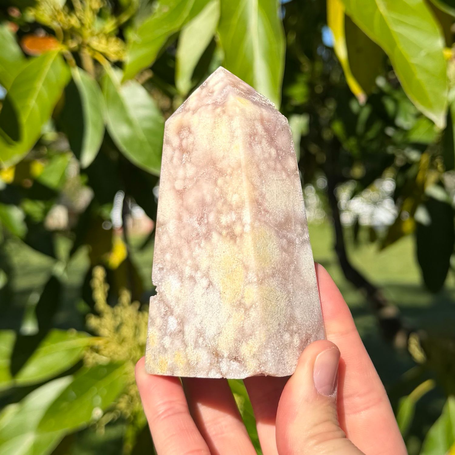 Pink Amethyst Point