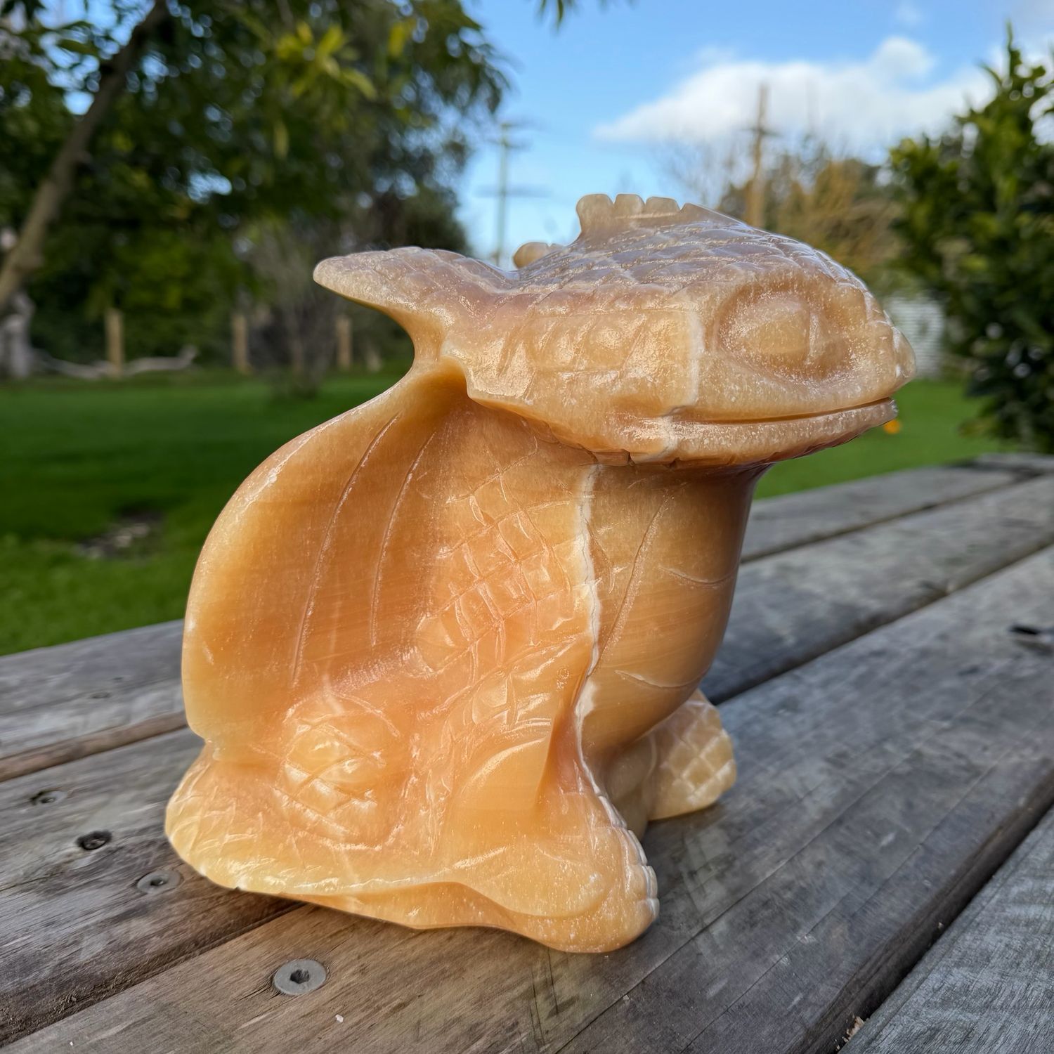 Orange Calcite