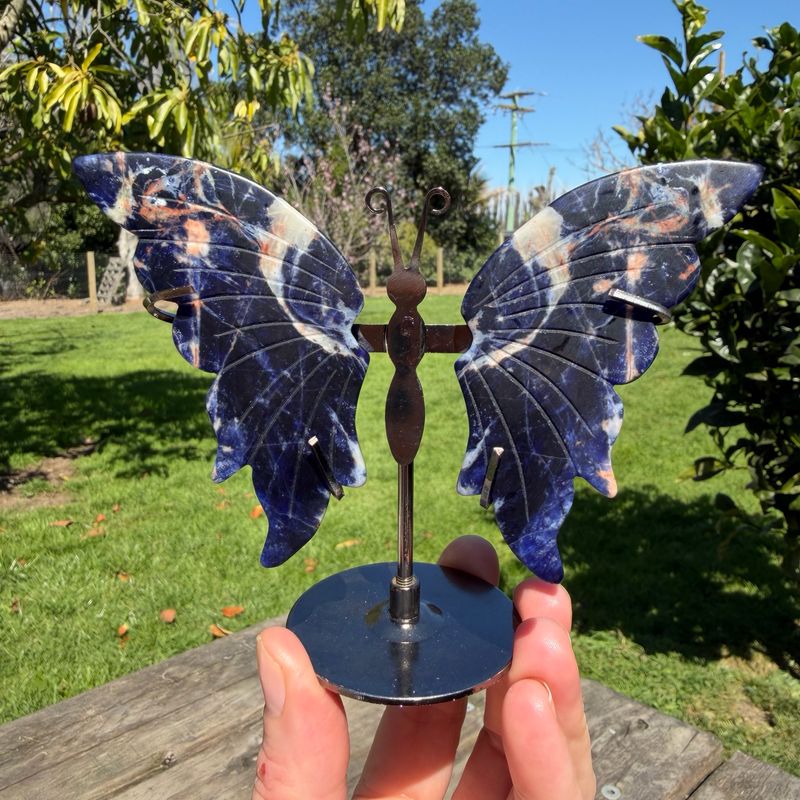Sodalite Butterfly
