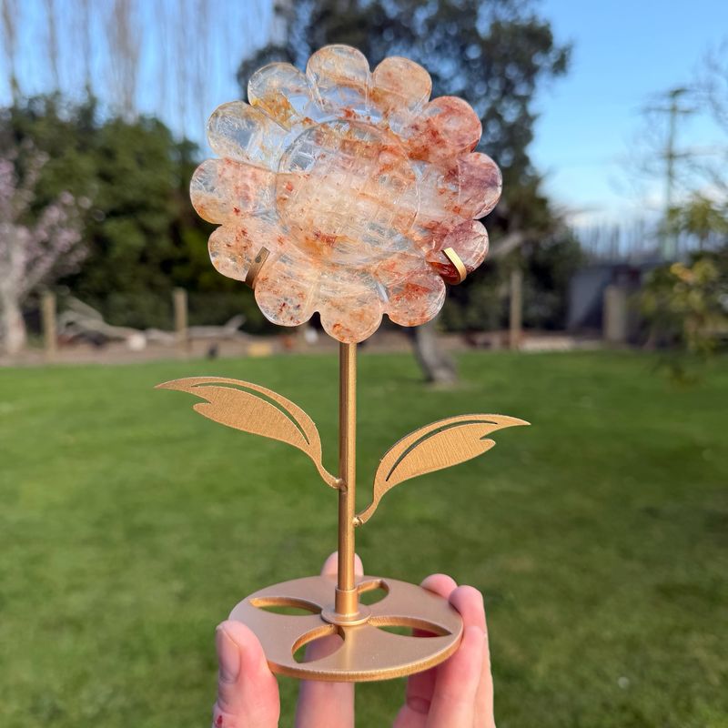 Fire Quartz Sunflower