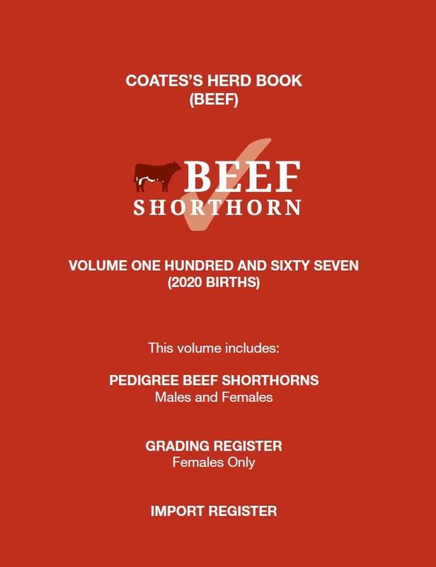 Coates Herd Book (Beef) – Historical copies