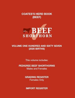 Coates Herd Book (Beef) – Historical copies