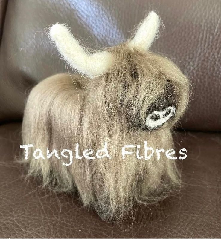 Highland Cow Needle Felting Workshop 16th May 2026 2pm