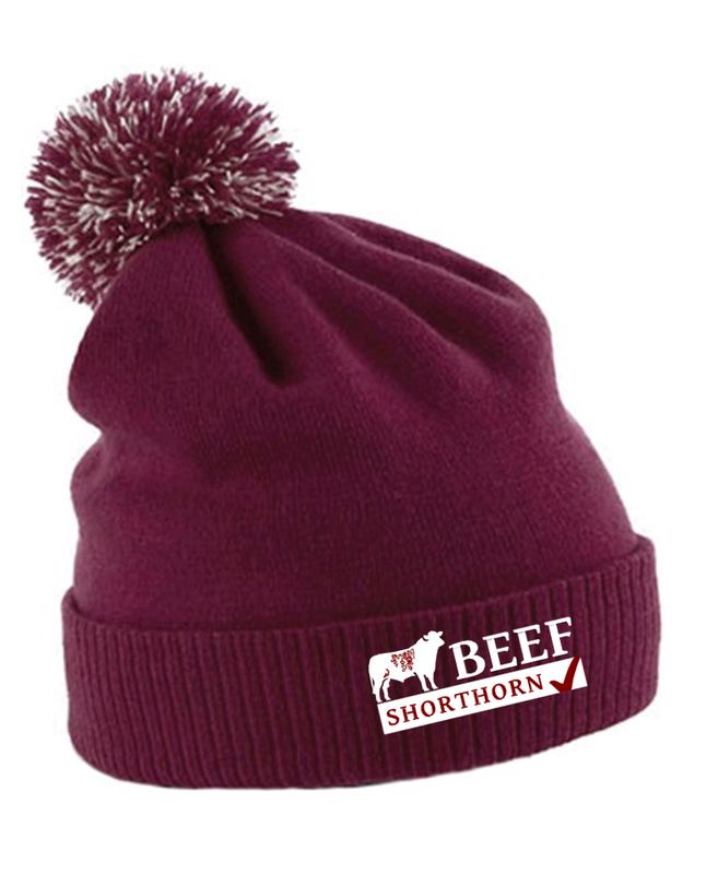 Beef Shorthorn Bobble Hat