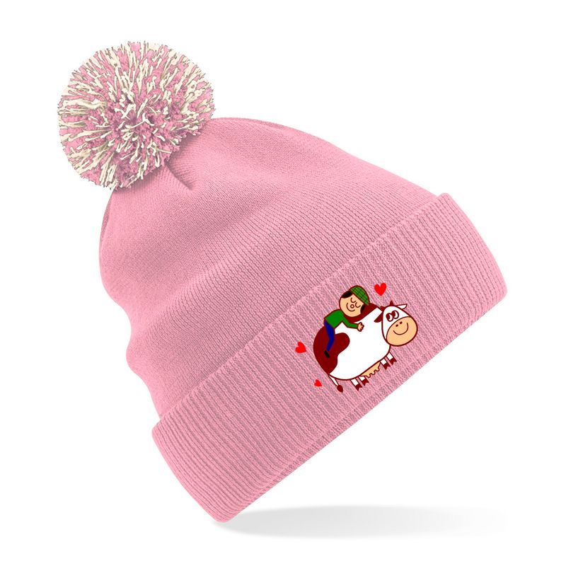Cow Cuddle Bobble Hat