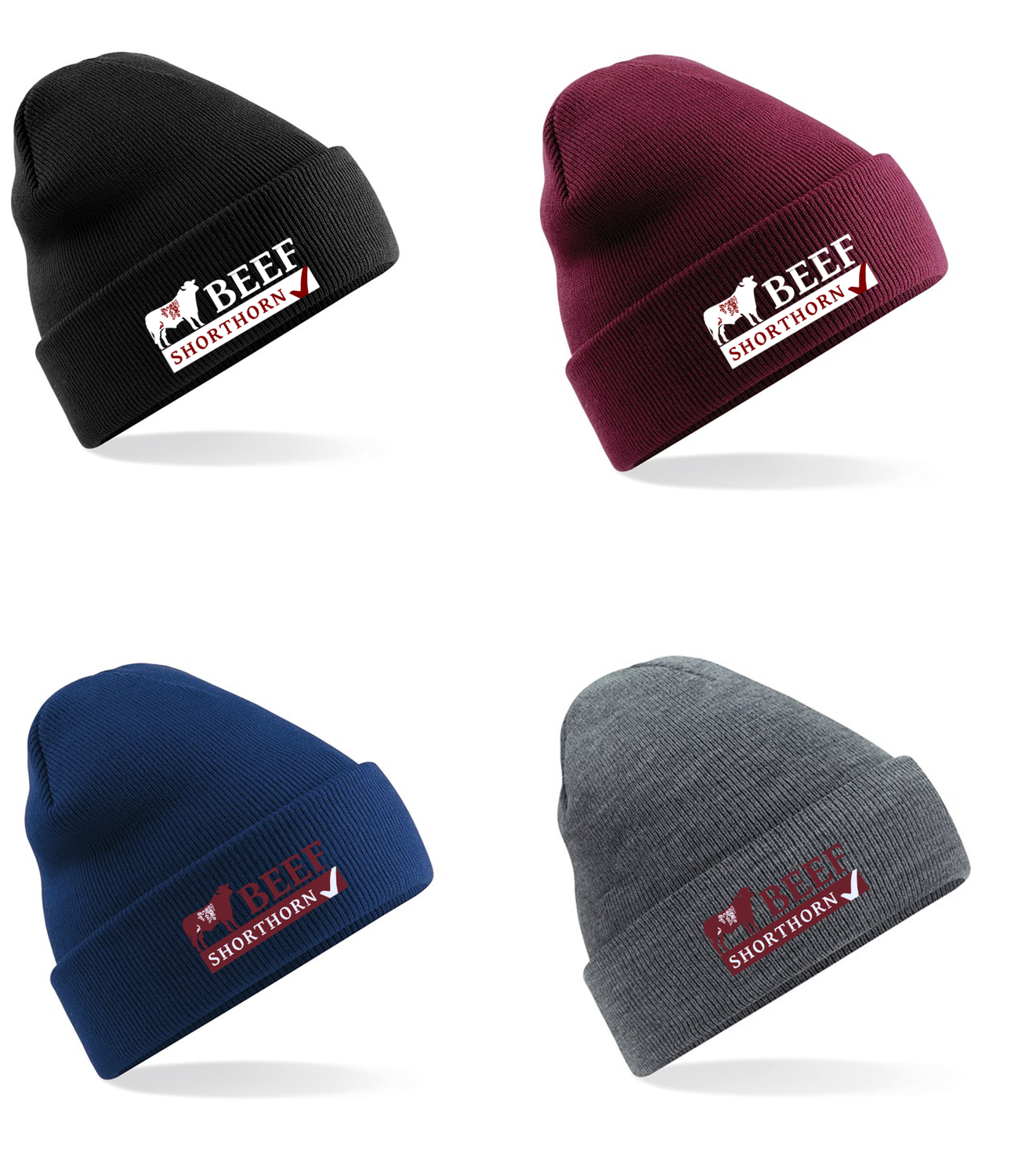 Beef Shorthorn Beanie Hat