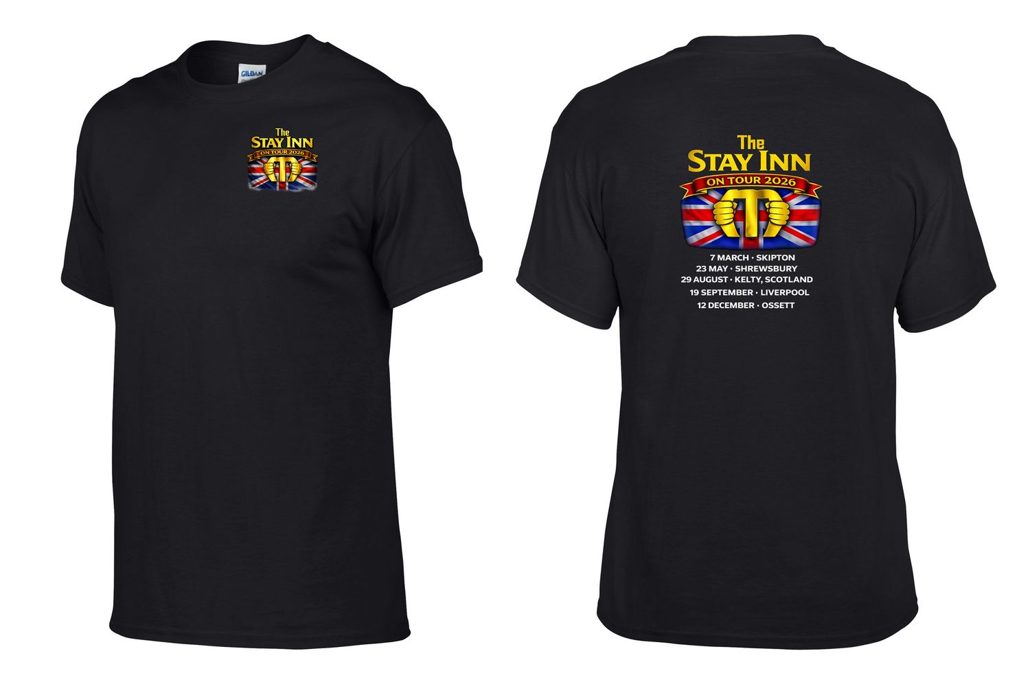T-Shirt 2026 On Tour - Free Shipping (UK only)! T-Shirt 2026 On Tour - Free Shipping (UK only)!