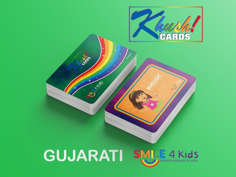 KHUSH! GUJARATI WORD FLASHCARDS