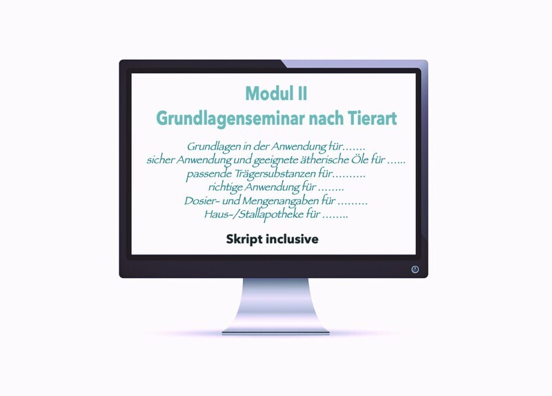 Webinar Modul II -Basiswissen ätherischer Öle für Hunde